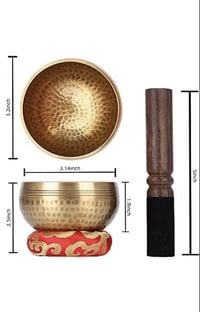Image 3 of Tibetan Singing Bowl (small) 