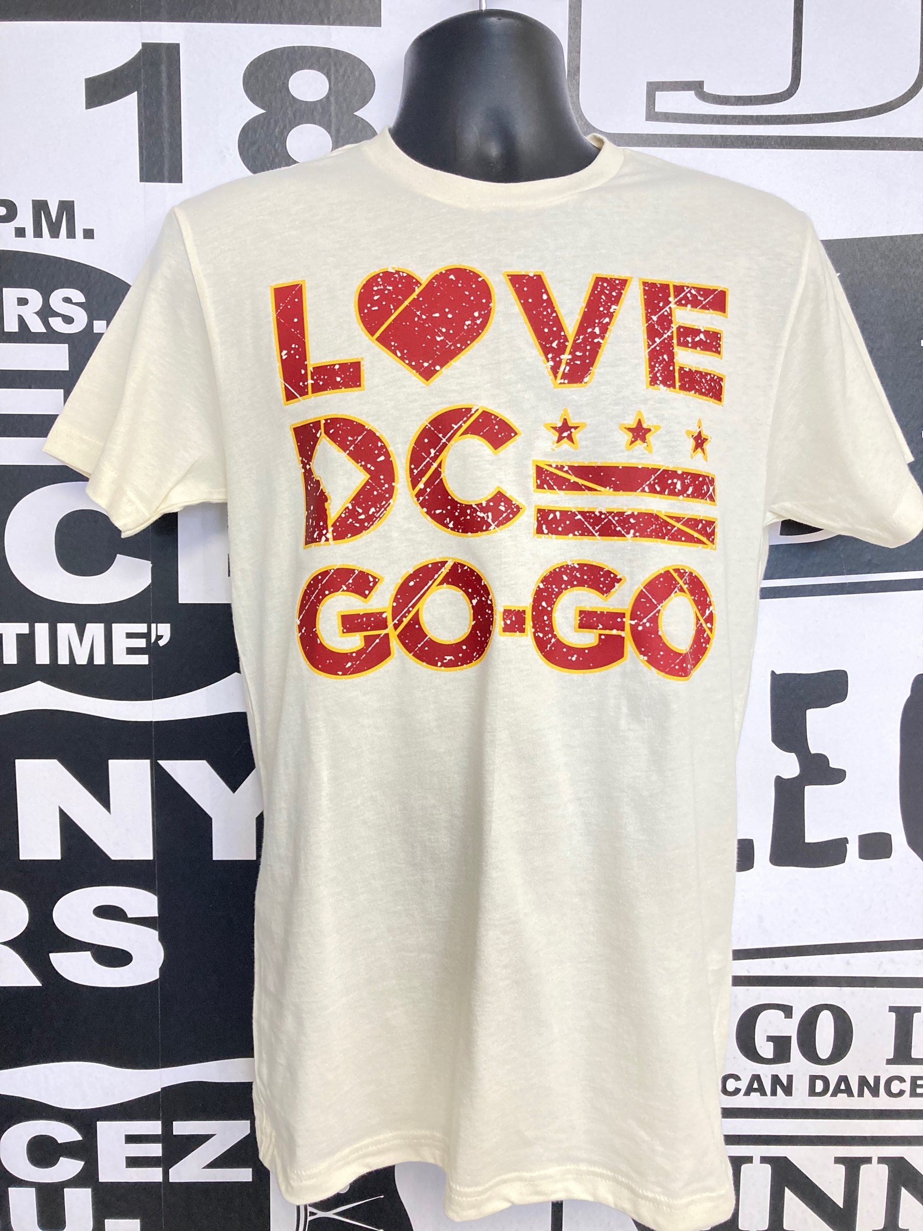 LOVE DC GOGO CREAM COMMANDERS Tshirt