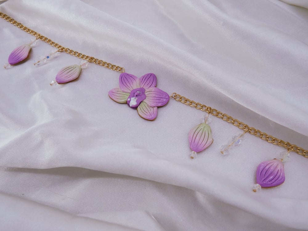Image of Orchid Necklace 