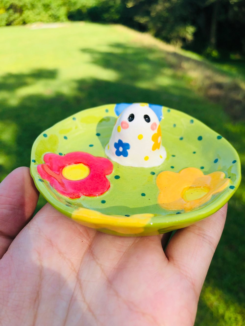 Image of Flower Ghosty Incense Burner