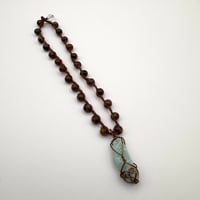 Image 3 of Aquamarine Crystal Car Charm