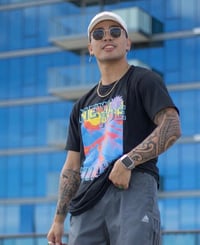 Image 3 of Oversized Hazy Trails Tee 