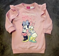 Disney Jr pink jumper dress (2y)