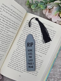 Image 1 of Gravestone Acrylic Bookmark