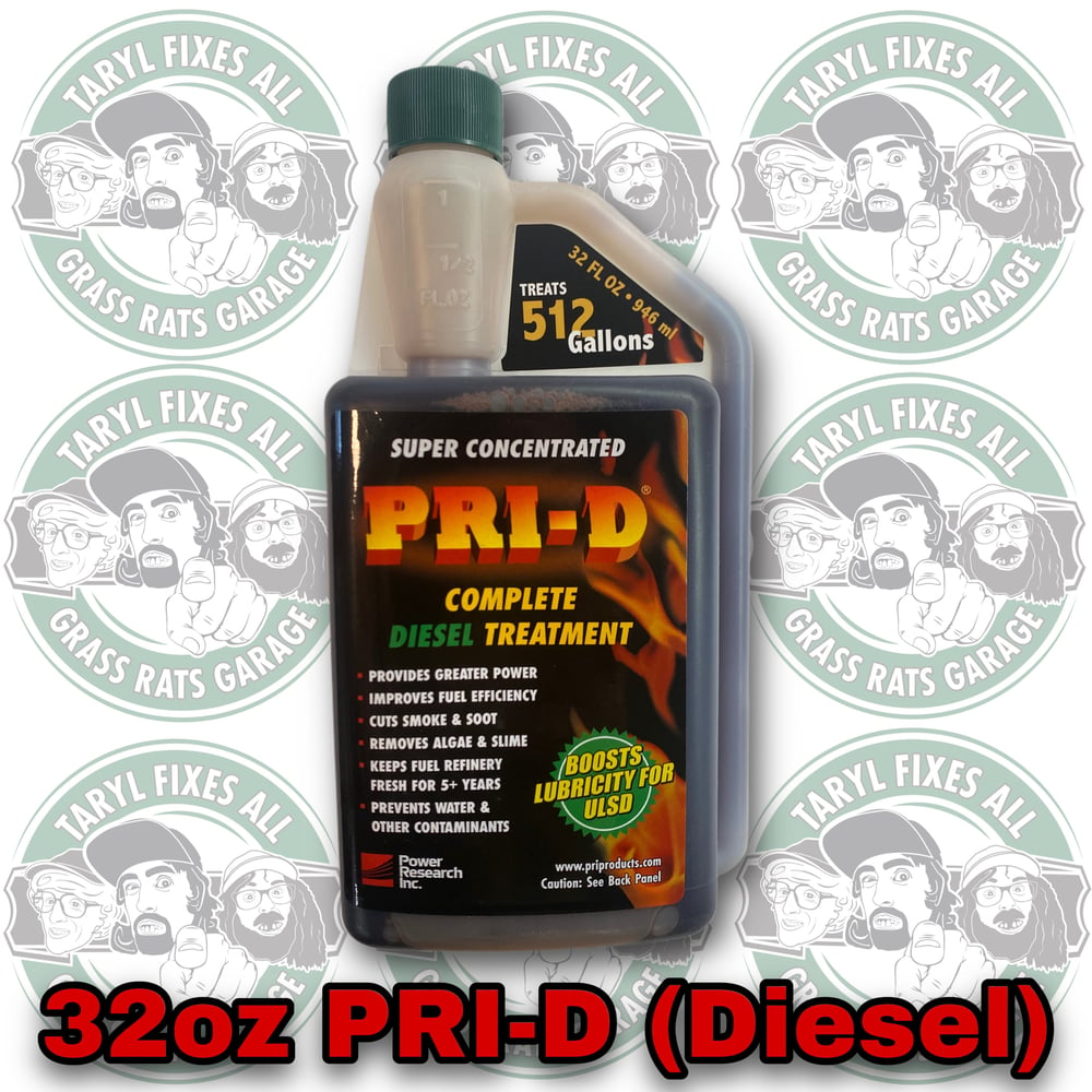 NEW DIESEL 32oz PRI-D Fuel Treatment (Treats 512 Gallons)