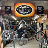 Image 1 of ✠ Maltese Machine Co. ✠ Round Tube 12-24”+ Rigid Front End - Custom Made to Order.