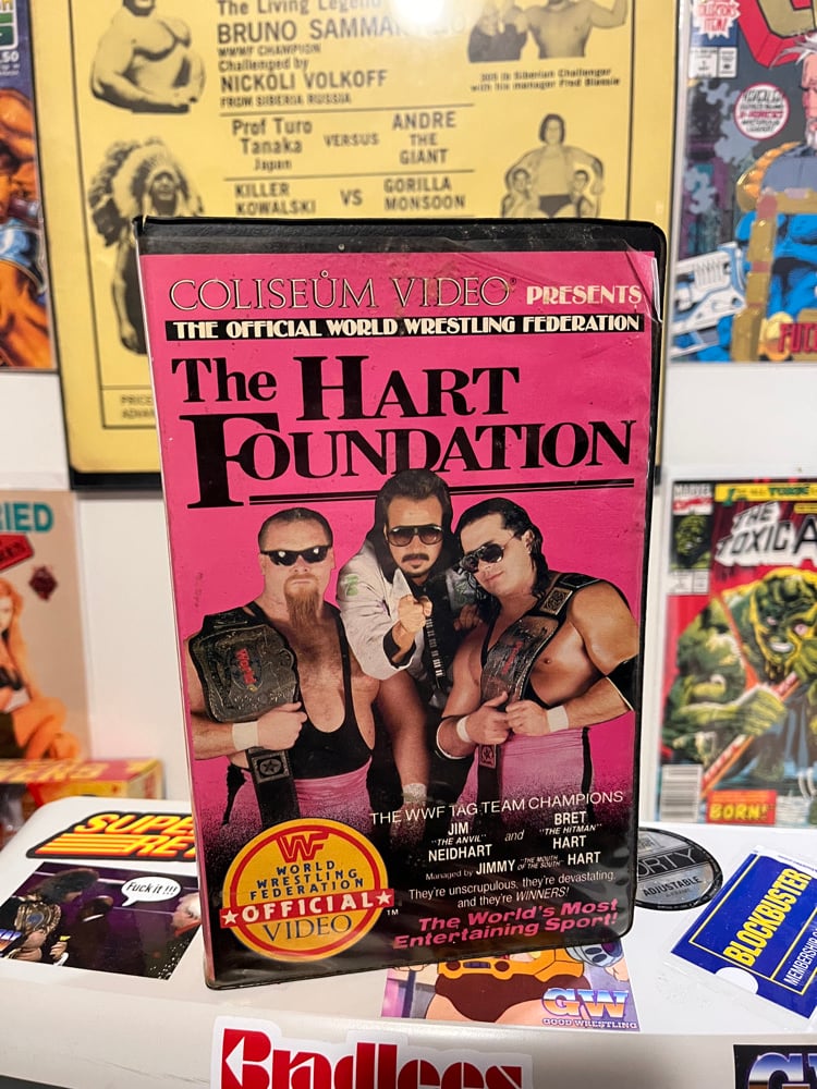 The Hart Foundation VHS ( rare ) 