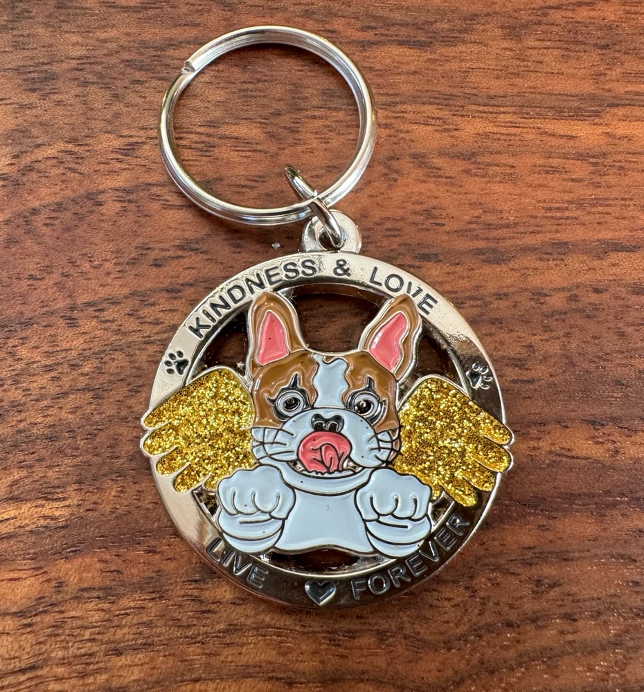 Image of Lentil’s “Live Forever” Keychain