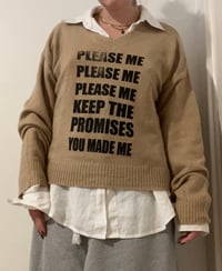 Image 3 of PLEASE ME SWEATER