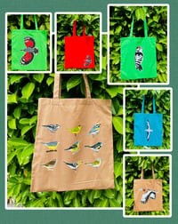 Image 1 of UK Birding Tote Bags - Choose A Design