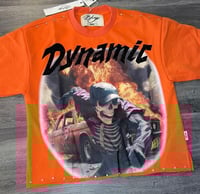 Orange Dynamic Crop Shirt (Shirt Only)