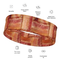 Image 3 of Bacon Wrapped Headband