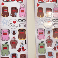 Image 4 of Domo sticker sheet