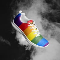 Image 1 of Rainbow Bright Men’s Athletic Shoes