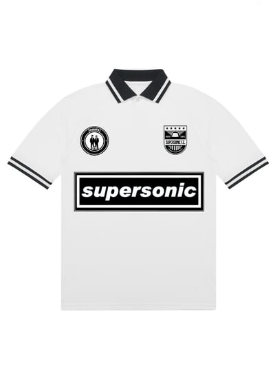 Image of oasis football tee white limited edition