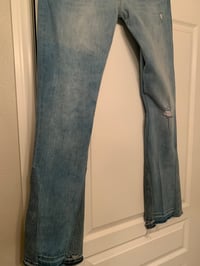 Custom Denim Flared Jeans 