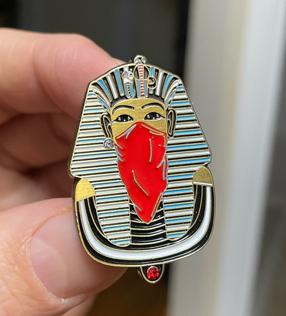 Gangster King Tut Pin