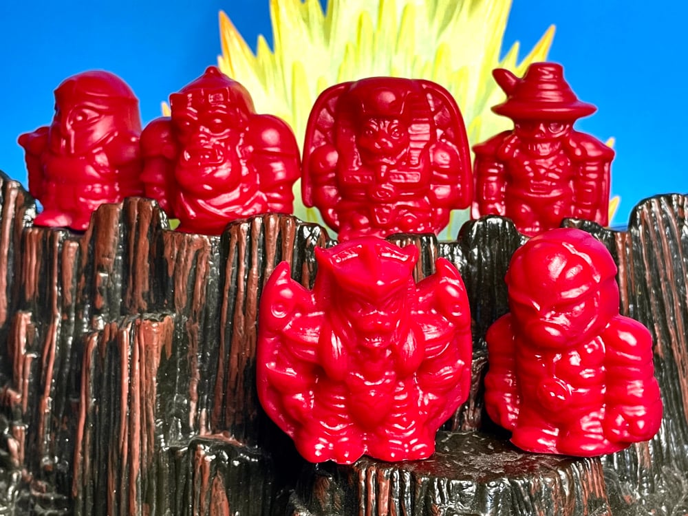 Image of PREORDER ZyuBuddies Red Set of 8