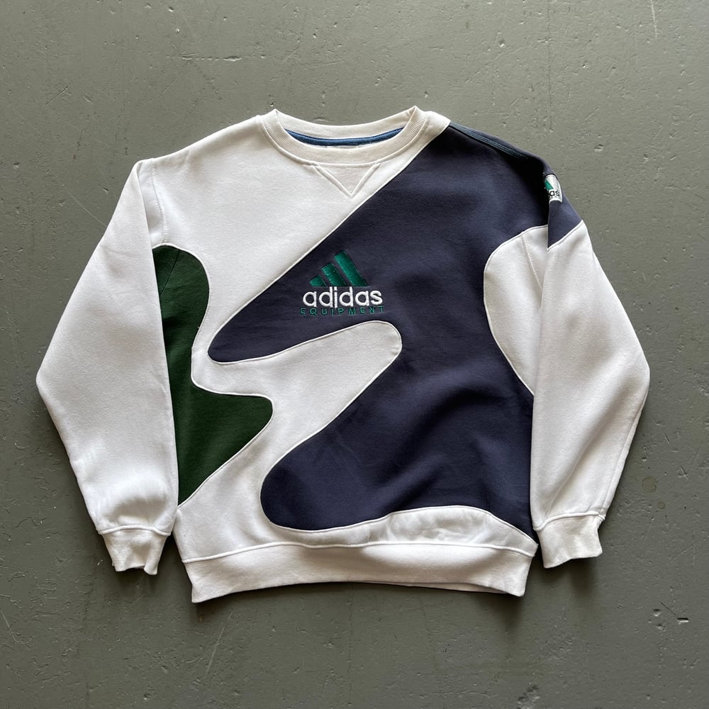 Image of Vintage rework Adidas Equipment sweatshirt size medium 