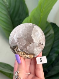 Image 19 of CHOOSE YOUR OWN DRUZY AGATE X QUARTZ SPHERES -BRAZIL-