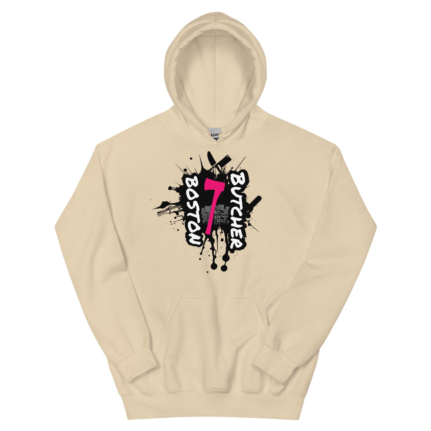 Image of Officially licensed Boston Butcher Unisex Hoodie