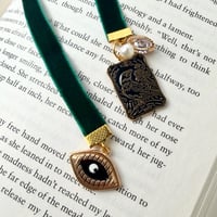 Image 1 of Watchful Eye Velvet Bookmark
