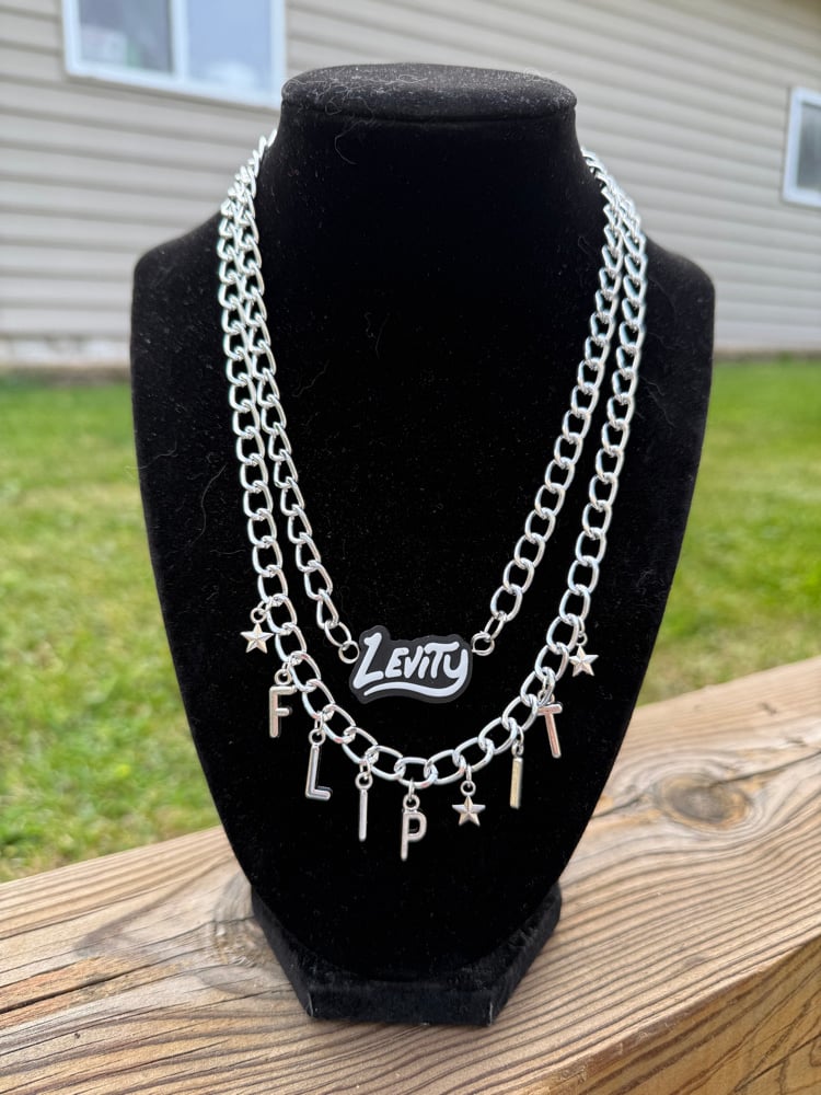 Image of Levity Flip It Inspired Necklace