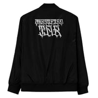 Image 2 of Premium recycled bomber jacket Justified Ink DOA