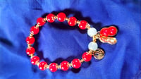 Image 1 of Peanut charm bracelet 