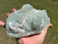 Image 6 of Frosty Green Fluorite Crystal Specimen #2317