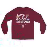 Image 3 of LOVEDCGOGO "A MITCHCRAFT JOINT" Dark Men’s Long Sleeve Shirt (see color options)