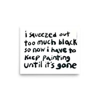 Image 1 of too much black…