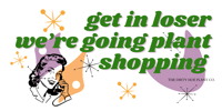 Image 1 of Get in Loser Bumper Sticker