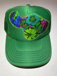 Maui fabric trucker #VM1
