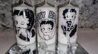 Image 4 of SILVER BETTY BOOP CANDLE SET 