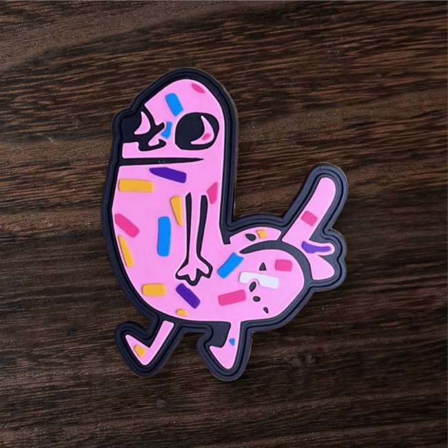 3D Dickbutt Patches