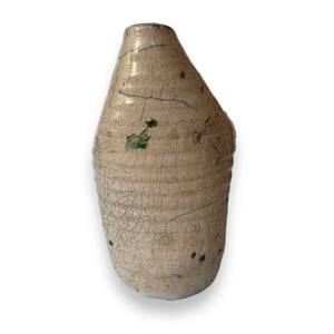 Image of PINCHED TOP RAKU VASE