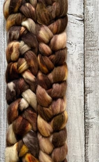 Image 2 of Roasted Chestnut Mini-Fade Kit, on Delight: 50% Alpaca, 50% fine SW Merino
