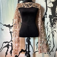 Image 1 of Extra cropped lace top