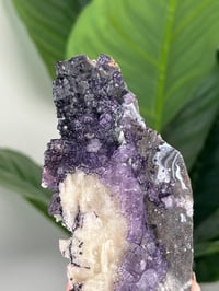 Image 2 of QR CODE PURPLE CUBIC FLUORITE -GUIZHOU CHINA- E