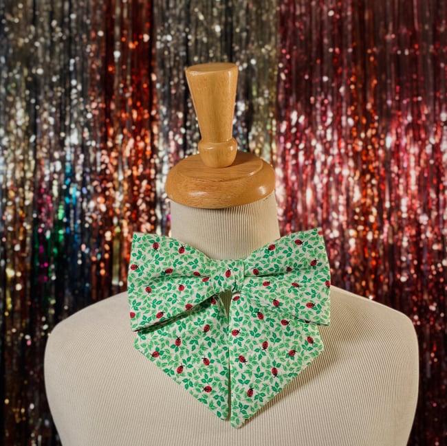 Ladybug Bow *one of a kind*