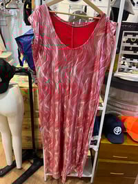 Image 1 of custom metallic print jumper