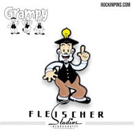 Image 1 of Betty Boop - Grampy Enamel Pin
