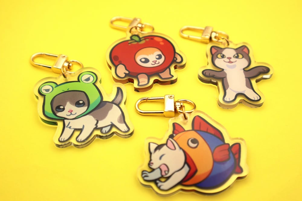 MEME ANIMALS ACRYLIC CHARM VOLUME 5