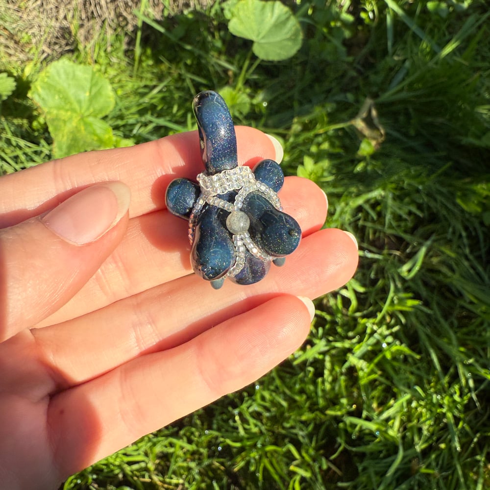 Image of Moon Goddess Beaded Bust