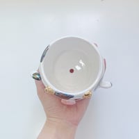 Image 7 of Small Cow planter with holographic effect