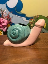 Image 3 of "Surf Gary" Cocktail Tiki Mug - Seafoam Glaze •Free Shipping•