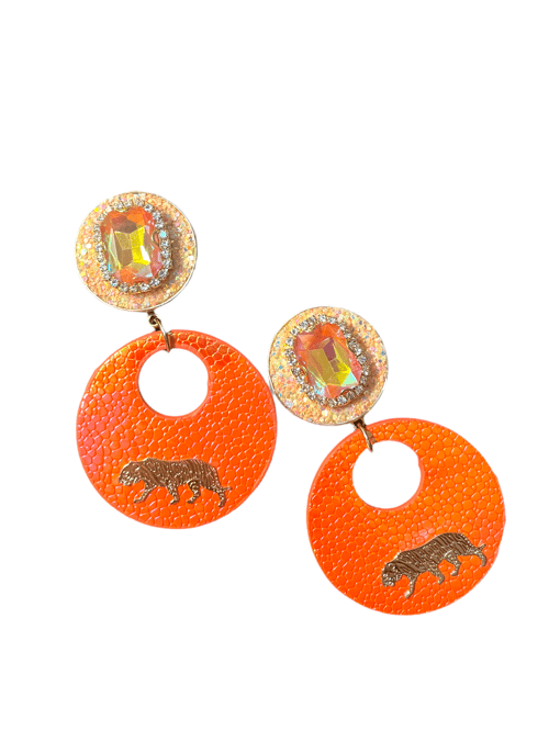 Image of Leopardo Tornasol earrings 