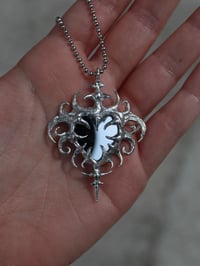 Image 4 of Mirror Heart #1 - Necklace