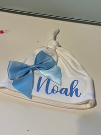 Image 1 of Personalised baby hat